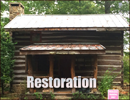 Historic Log Cabin Restoration  Piney Fork, Ohio